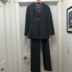 COPY - Bebe gray pinstripe suit - size 2